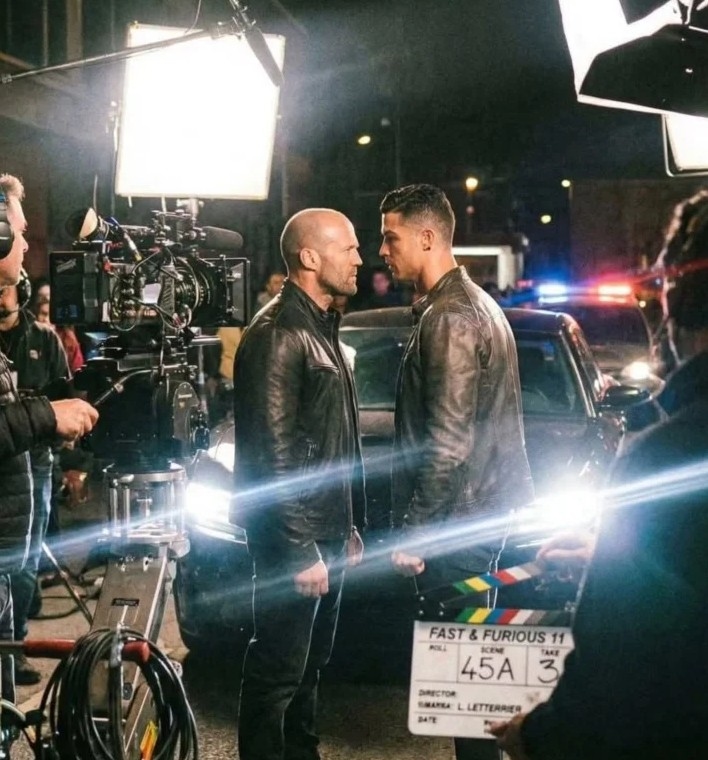حقيقة صور رونالدو في موقع تصوير "Fast & Furious" التي أشعلت مواقع التواصل