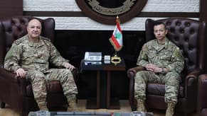 Army Commander , US General discuss coordination in southern Lebanon