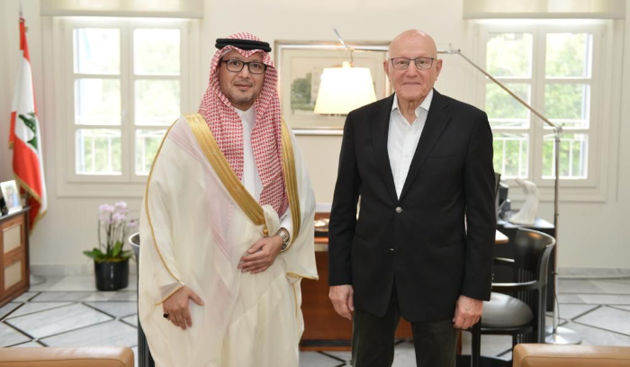 Salam meets Al-Bukhari over latest developments