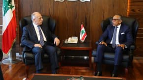 وزير الدفاع عرض للمستجدات مع سفير مصر