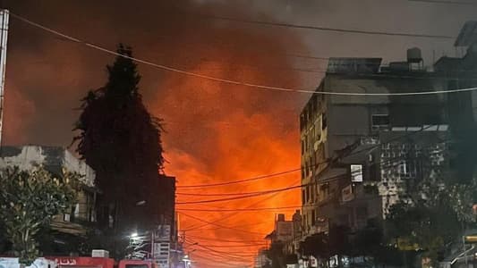 NNA: The airstrike on Nabatieh targeted the center of the commercial market in the city