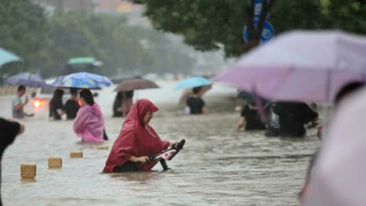 تحذير من وضع "خطير جدًا" بسبب الفيضانات وسط الصين