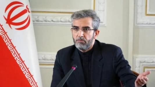 Bagheri Kani reaches Ain El-Tineh for talks with Berri