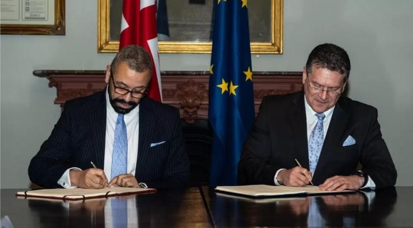 UK and EU formally adopt new Brexit Windsor Framework deal