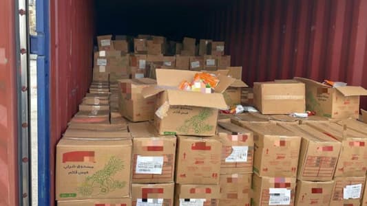 Mawlawi: About 12 tons of drugs concealed in juice boxes seized en route to Sudan