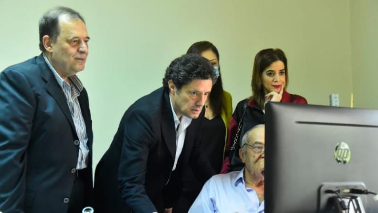 Information Minister inspects Tele Liban's archives in Sin El-Fil: Efforts to preserve our history are priceless