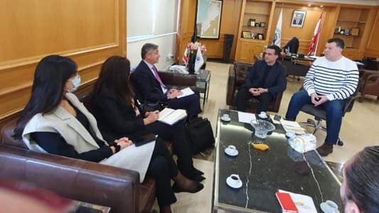 Hamieh discusses Beirut port’s reconstruction plan with World Bank delegation