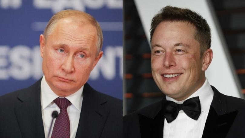 Elon Musk Challenges Putin to Fight, With Ukraine as the Prize