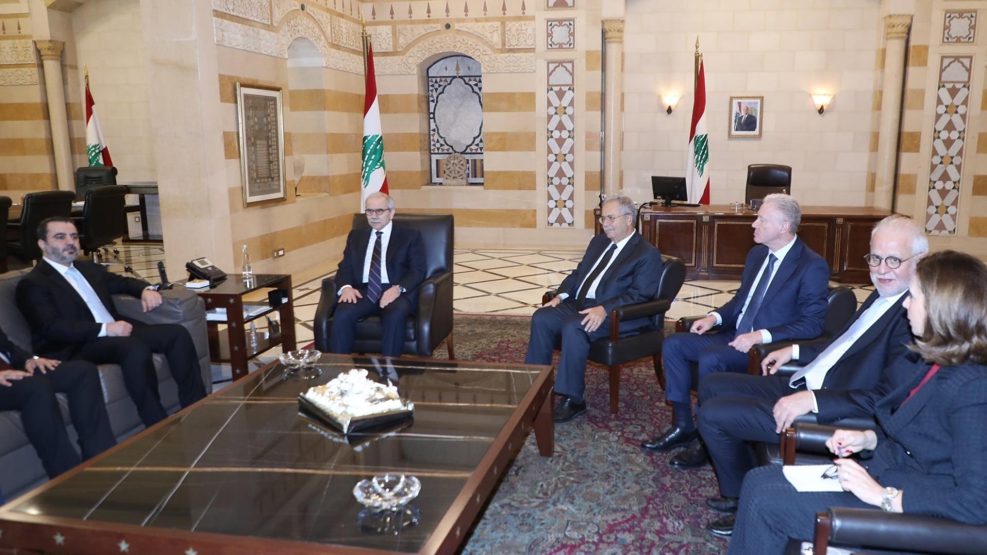 Photos: Inside Salam’s Meeting with Shaibani