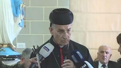 بالفيديو: البطريرك الراعي في الجنوب... ورسالة دعم