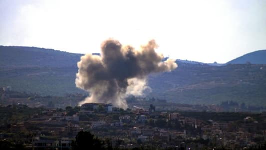 NNA: An Israeli airstrike targeted the town of Yanouh in the Tyre district