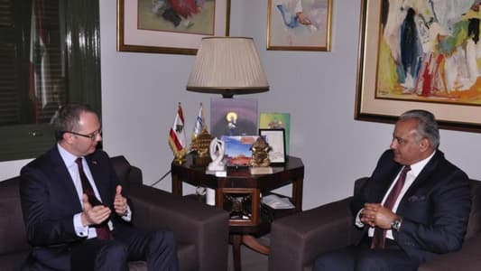 Mortada broaches developments, cultural cooperation prospects with Turkish Ambassador