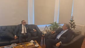 Justice Minister meets Egyptian Ambassador