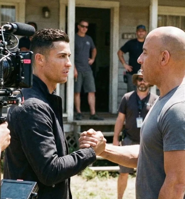 حقيقة صور رونالدو في موقع تصوير "Fast & Furious" التي أشعلت مواقع التواصل
