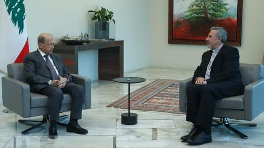 Aoun addresses general affairs with Head of Evangelical Community in Lebanon, Syria