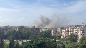 Watch: The Moment of the Airstrike on Dahieh