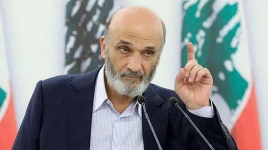Geagea says does not mind army chief's election for president if it solves the problem