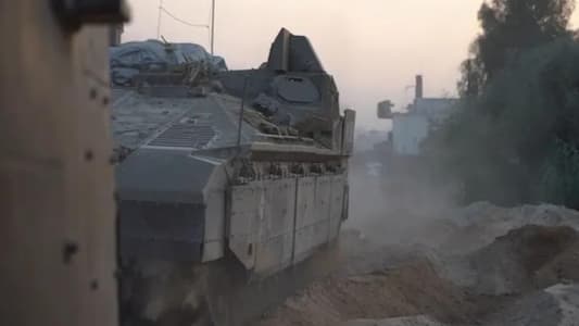 AFP: Israeli tanks entirely close the Salah al-Din road connecting the northern and southern parts of the Gaza Strip