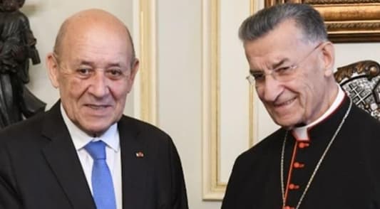 Rahi welcomes Le Drian: Electing a president is the path to operate institutions