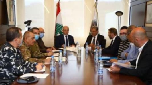 Defense Minister chairs meeting over means to protect Lebanon's oil facilities