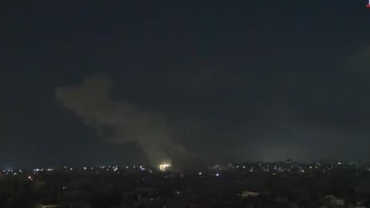 A second Israeli airstrike targeted Haret Hreik in Dahiyeh