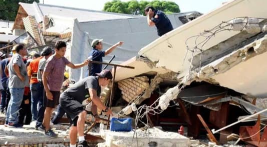 At least 10 killed in Mexico church roof collapse