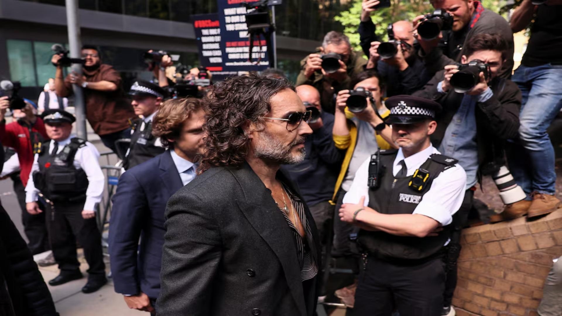 Russell Brand denies rape and sex assault charges