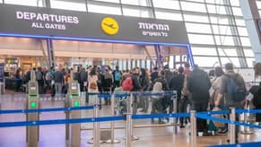 Watch: Sirens sound and panic at Ben Gurion Airport