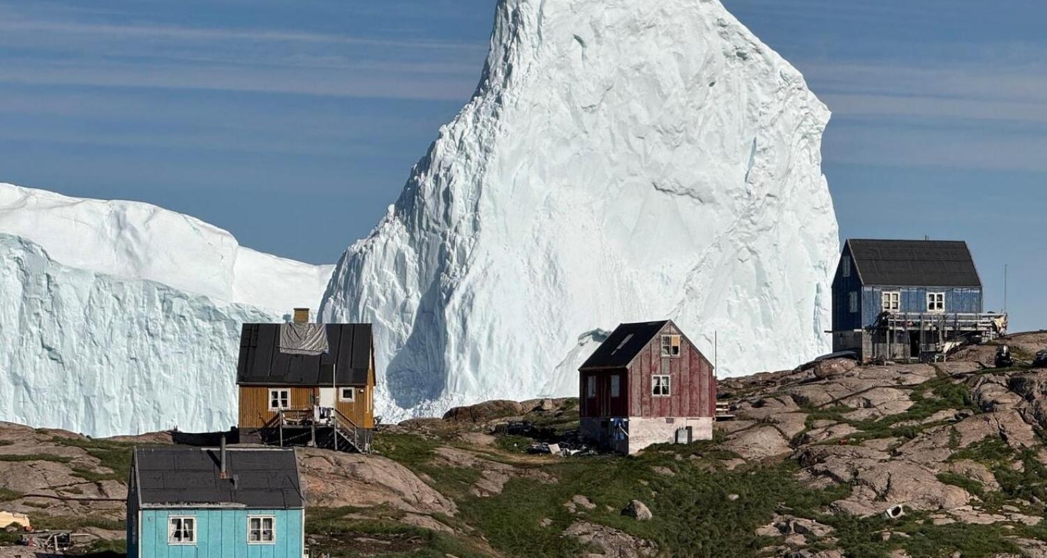 Photos: Giant iceberg dangerously approaches homes