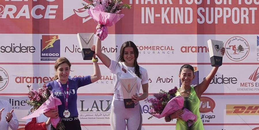 "Your Way Your Decision", the Beirut Marathon Association’s Women Race Results