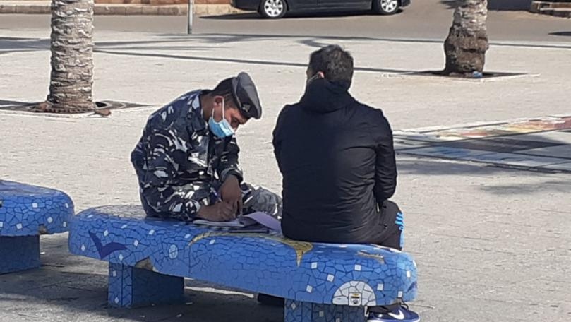 بالصور: محاضر ضبط بحق مخالفي حظر التجوّل