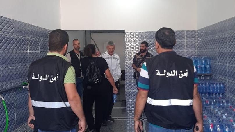 دوريّات لأمن الدولة على معامل ومحطات تعبئة المياه في الشمال