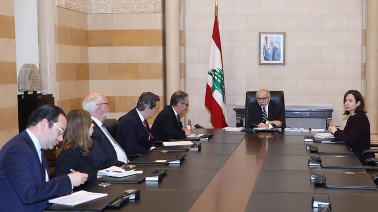 سلام: ماضون في تطبيق برنامج الإصلاح... وهذا ما قاله وفد البنك الدولي