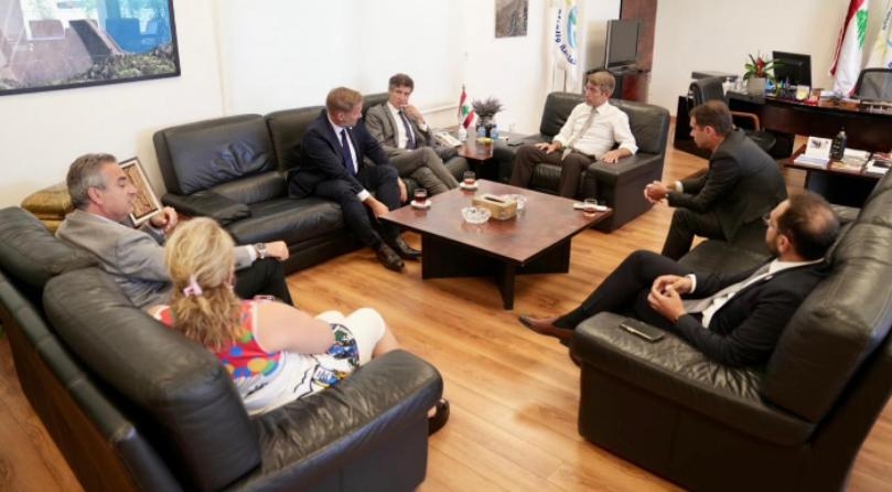 Minister Fayad meets TotalEnergies officials, announces first day of drilling