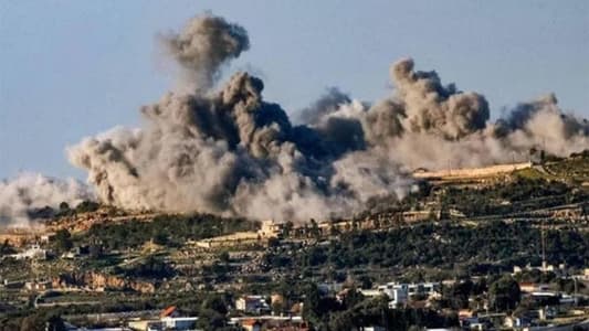 Israeli airstrikes targeted the towns of Arab Salim, Sultaniyeh and Yater in southern Lebanon