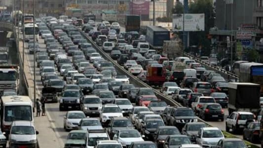 TMC: Heavy traffic is reported from Dbayeh towards Antelias, extending to Daoura