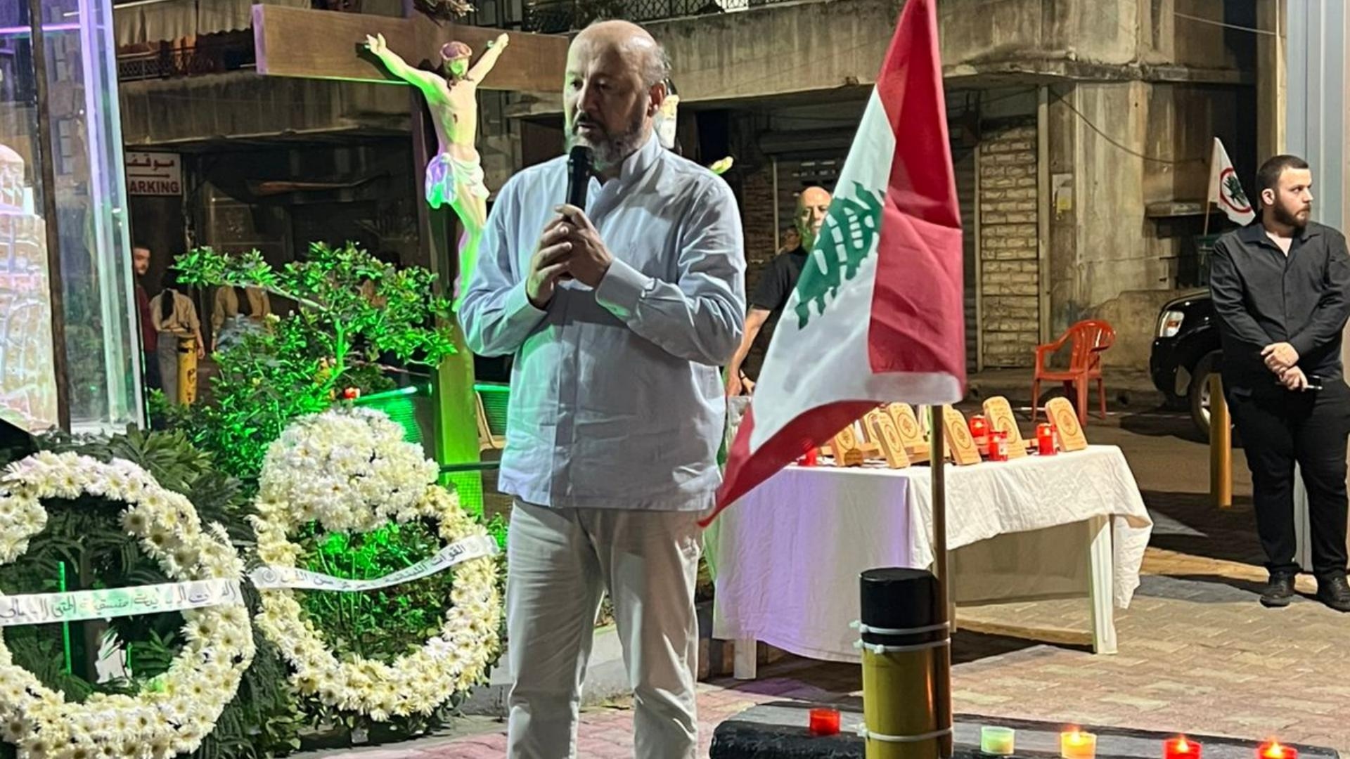 القوات اللبنانية تحيي ذكرى شهداء المقاومة بقداس في سن الفيل