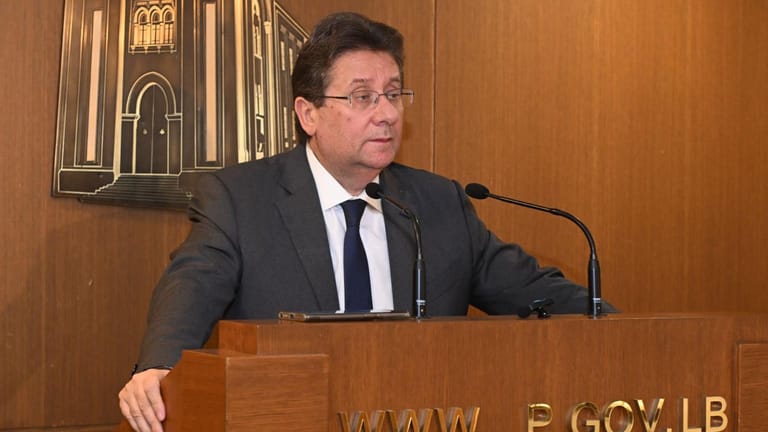 كنعان يعلن إقرار مشروع إصلاح المصارف: لمعالجة حقوق المودعين