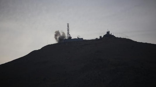 NNA The Israeli enemy fired machine guns from the Hanita site in the