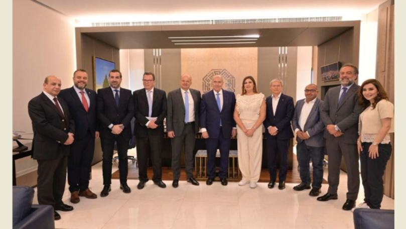 Makhzoumi meets with European Parliamentary delegation