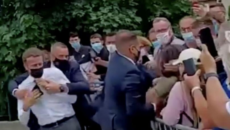 Man held over Macron slapping was medieval martial arts enthusiast