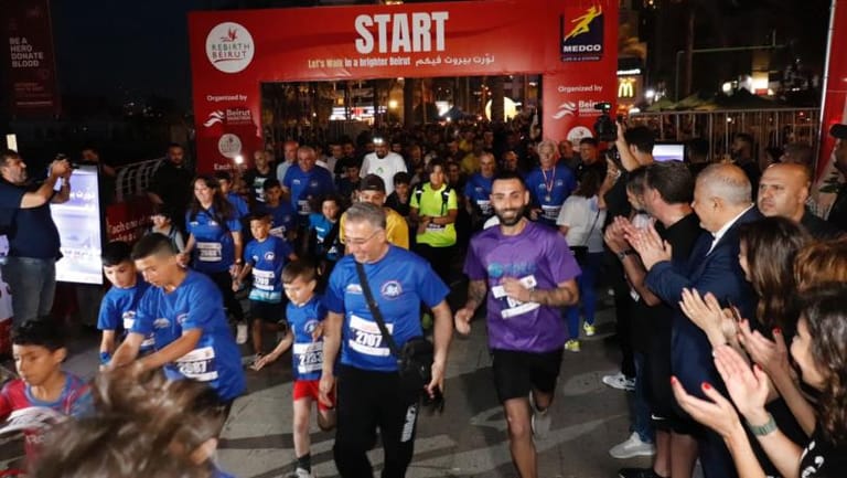 ماراثون Rebirth Beirut بالتعاون مع "ميدكو" وبتنظيم من "ماراتون بيروت"