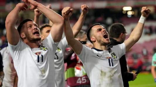 Serbia, Spain qualify for 2022 World Cup, Portugal stunned