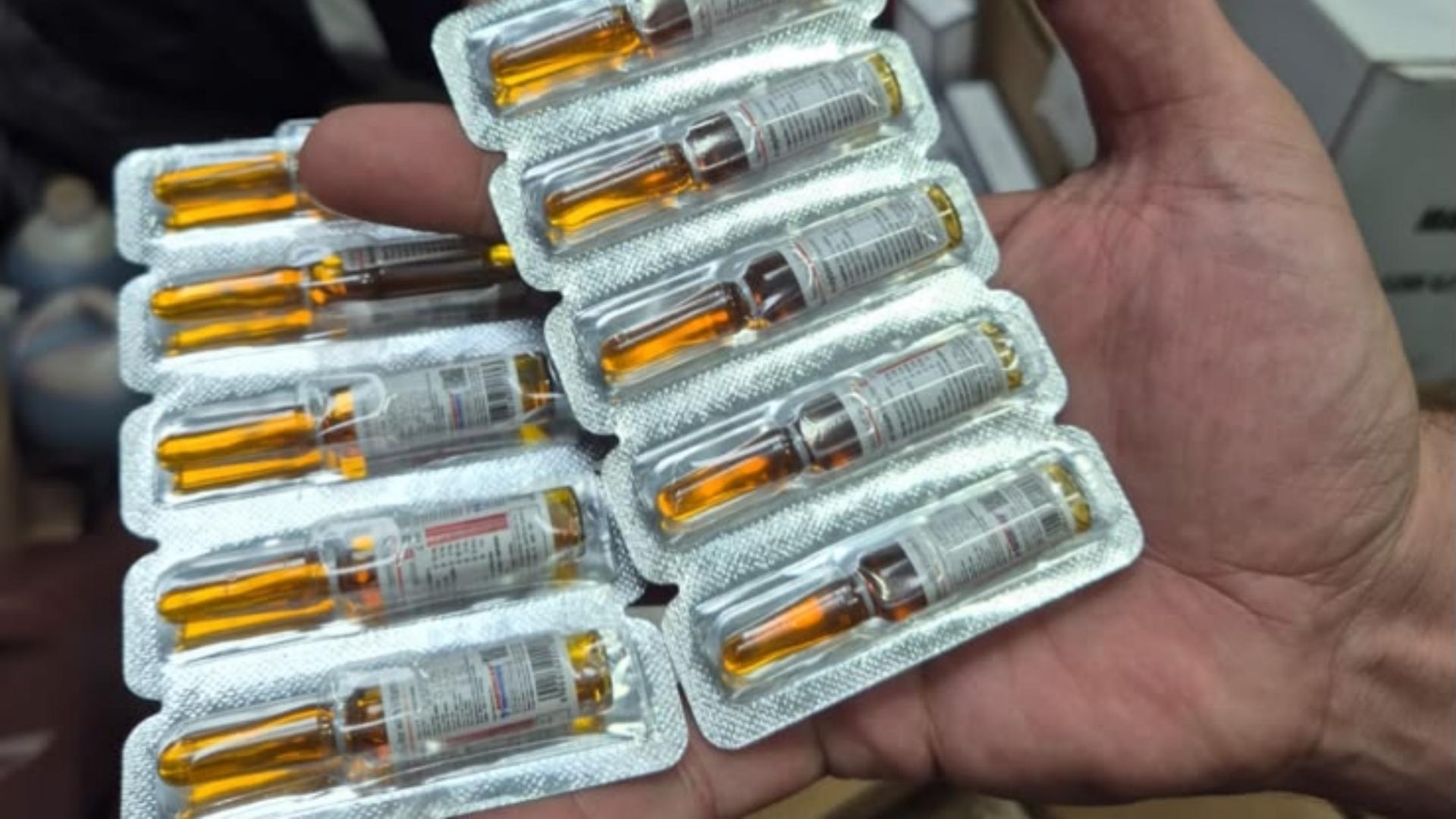 Photos: Smuggled Medicines, Botox, and Fillers Seized