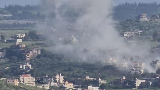 An Israeli raid targeted the outskirts of the town of Aitaroun