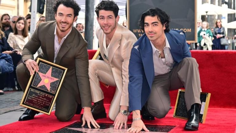 Jonas Brothers Inducted into Hollywood Walk of Fame