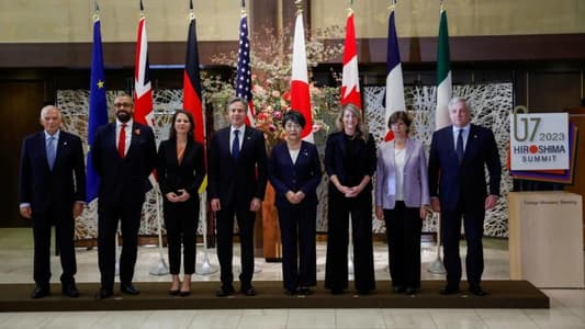 The Foreign Ministers of the G7: We are deeply concerned about the escalation of violence in the Middle East