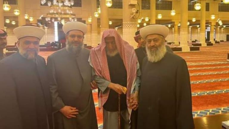 Mufti of Akkar meets Saudi Arabia's Grand Mufti in Riyadh
