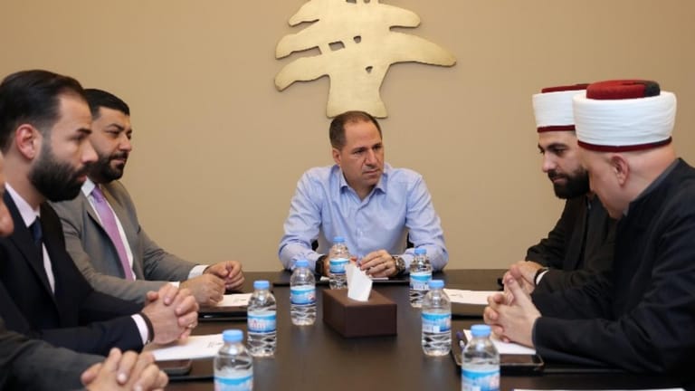 سامي الجميّل استقبل وفداً من المجلس الإسلامي العلوي