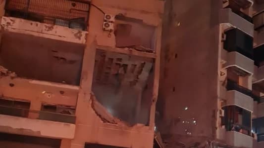 بالصّورة: الشقّة التي استُهدفت في منطقة المشرفيّة في الضاحية الجنوبيّة